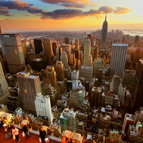 New York City Sunset HDR