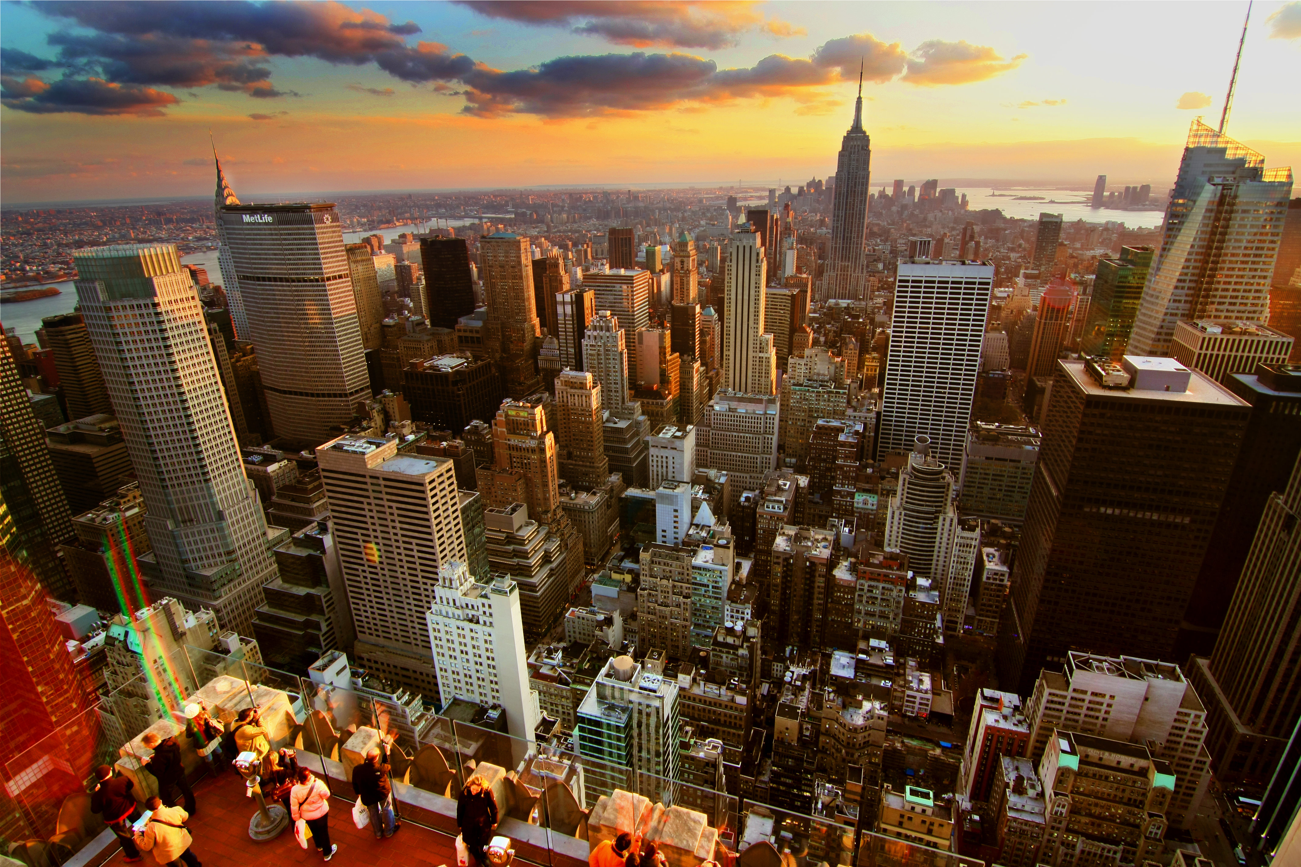 New York City Sunset HDR